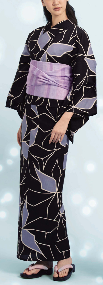 麻と綿の布19005