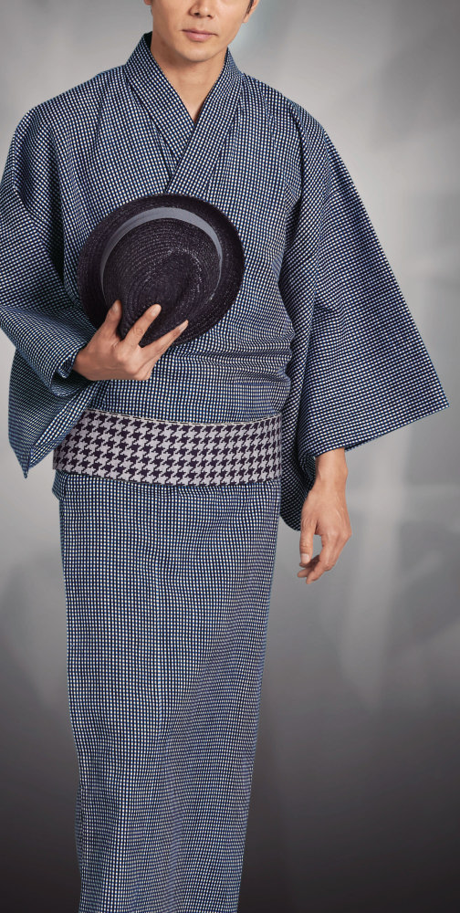 光源氏・麻絣19087